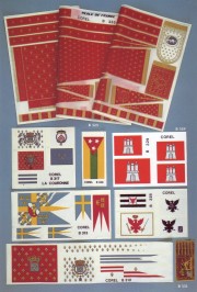 Accessori-Decorazioni-Vele-Bandiere per SM 54 (H.M.S. Bellona)